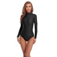 thumbnail image 1 of Speerise Long Sleeve Adult Ballet Dance Leotards for Women Black S, 1 of 5