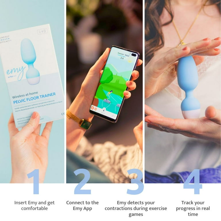 Pelvic floor trainer with app sale