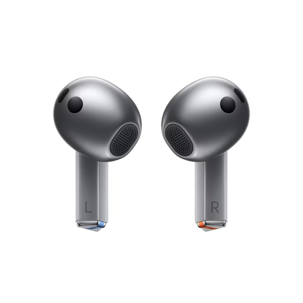Samsung, SM-R530NZAAXAR, Galaxy Buds3, Built-in Microphone, Wireless Bluetooth In-Ear Earbuds, Bixby, Google Assistant, Smart Things and much more, Silver, 1, 1, 1