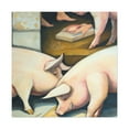thumbnail image 4 of Pig in Baroque Splendor - Canvas, 4 of 25
