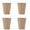 Khaki-20Pcs, variant on 5Pcs Starting Pots with Drainage Holes, Biodegradable Nursery Pots for Vegetables, Herbs, Flowers, Eco-Friendly Peat Pots for Indoor Seedling Germination & Transplant 3.15x3.15 Inch