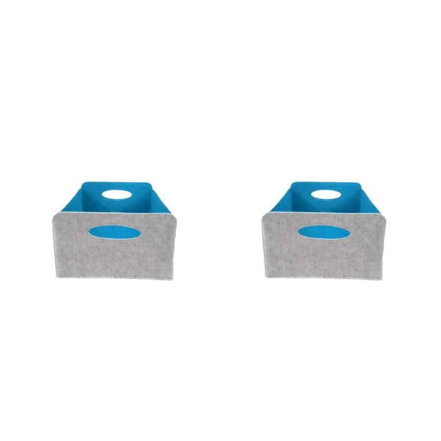 Inteprter Estante de fieltro Premium Bins Solución de almacenamiento duradero para el hogar o la oficina Multi Type4 NO4