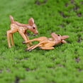 thumbnail image 6 of SPRING PARK 1/2Pcs Deer Animal Plant Fairy Garden Miniature Landscape DIY, 6 of 7
