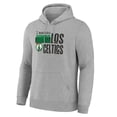 thumbnail image 2 of Men's Gray Boston Celtics Noches Training Hoodie, 2 of 3