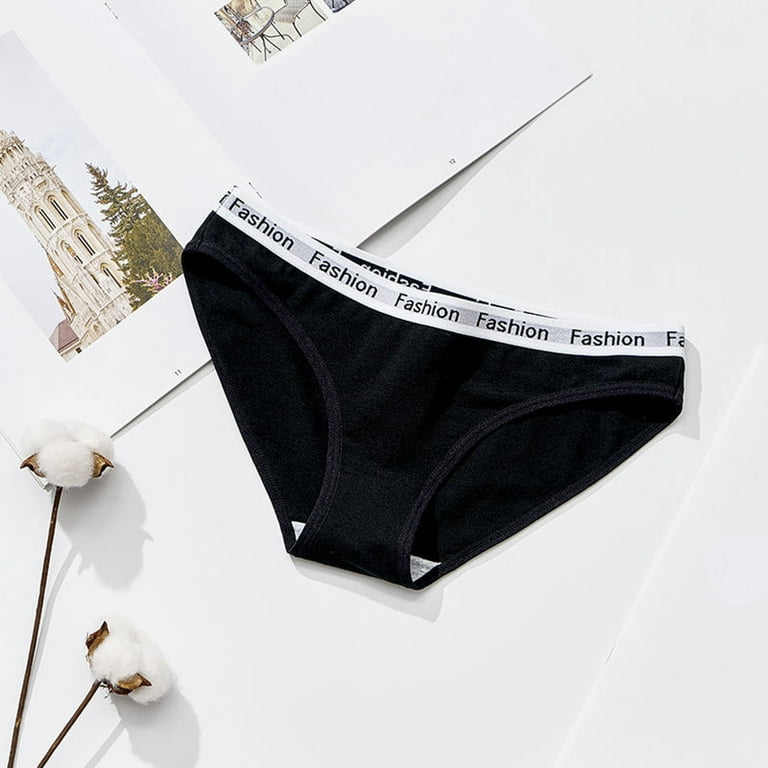 ZRBYWB Womens Underwear Women's Panty Cotton Panties Girls Sports Lingerie  Briefs Female Women's Underwear 