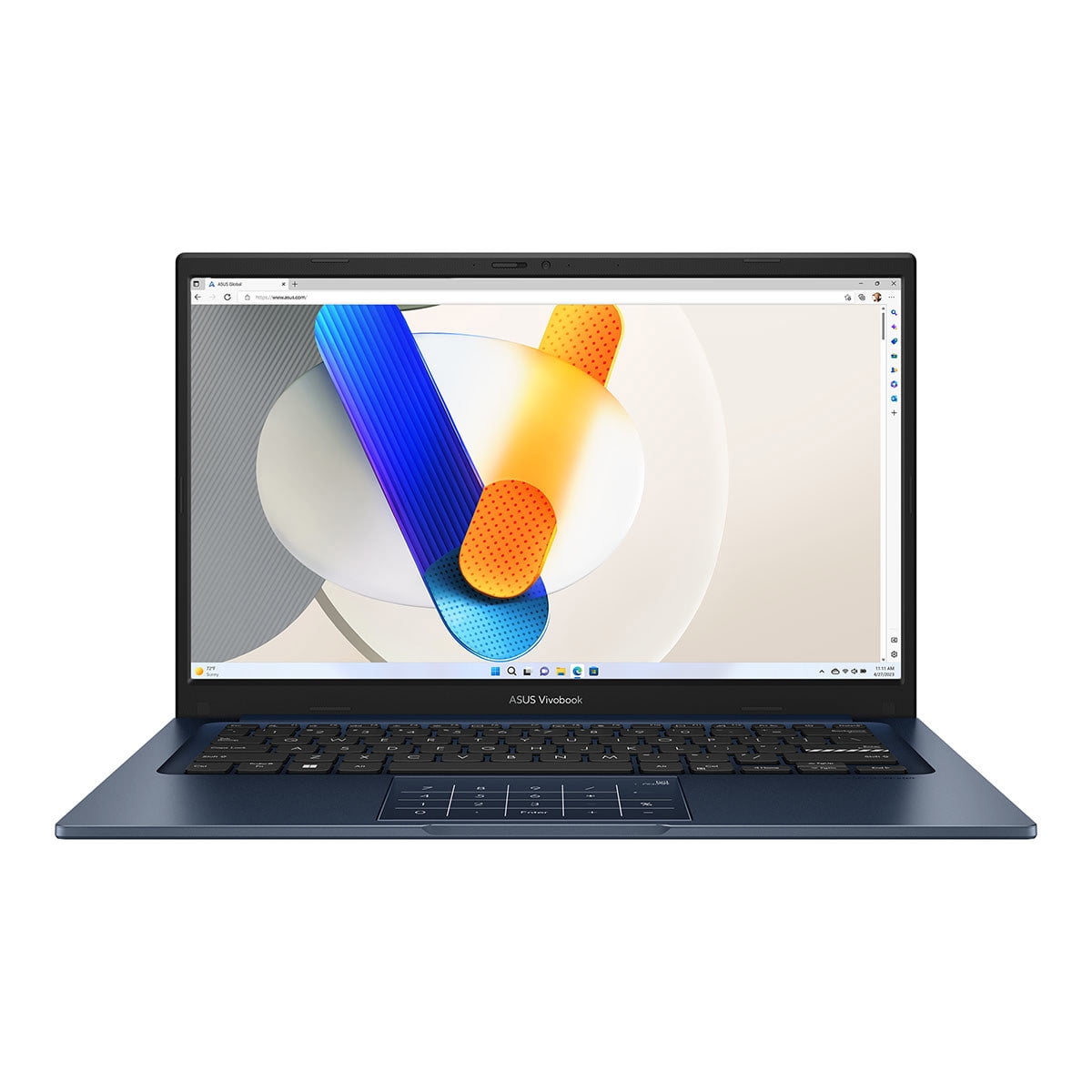 ASUS Vivobook 14 X1404VA-I512256 14" Full HD Laptop, Intel Core i5-1334U 1.3GHz, 12GB RAM, 256GB SSD, Windows 11 Home, Quiet Blue
