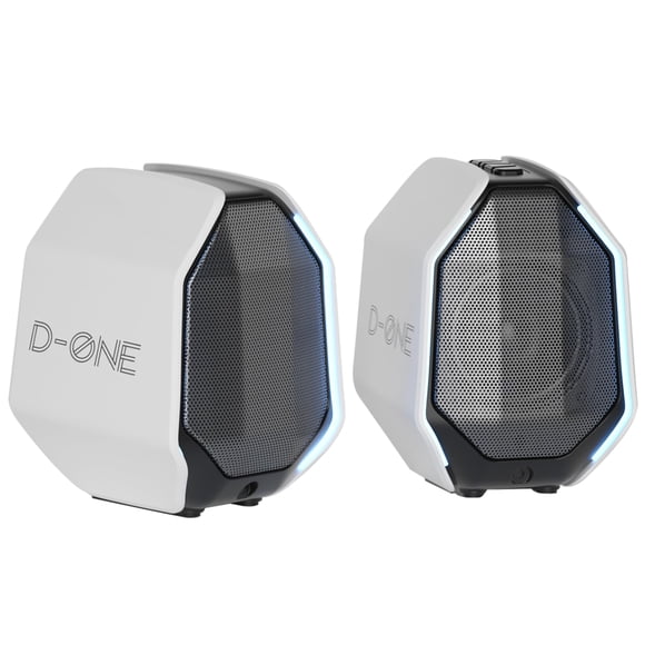 IBALL·BOX Computer Speakers for Desktop PC, Gaming PC Speakers for Desktop – USB-C, Bluetooth 5.3, 3.5mm AUX, AC Powered External Audio