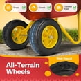 thumbnail image 5 of SPECSTAR Kids Wheelbarrow Children Garden cart with Toddler Gardening Tool Set Child Wheel Barrel Outdoor Indoor Toys Gift Red, 5 of 8