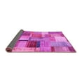 thumbnail image 2 of Ahgly Company Indoor Rectangle Patchwork Pink Transitional Area Rugs, 6' x 9', 2 of 4