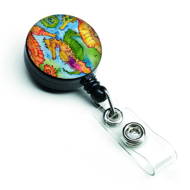 Seahorse Retractable Badge Reel