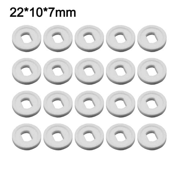 20 Pcs Disques de Meulage Carborundum Blancs 22Mm Simple Face 150# Grain 5Mm Épaisseur -Dremel Outils de Polissage Affûtage Rotatif Pièces
