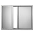 thumbnail image 1 of STAWAY BBQ Access Door - 31x24 Inch Stainless Steel Outdoor Kitchen Door, Reversible Design, Easy Install, Rust-Proof, Perfect for Grilling Stations, 1 of 9