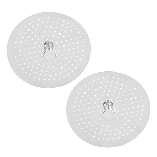 2pcs Stainless Steel Coffee Press Replacement Filter Screen with Easy Cleaning Convenient for Restaurants Cafes Home Use