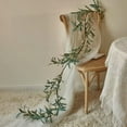 thumbnail image 3 of OIUR Lighted Artificial Olive Garland 6FT Fairy Light Faux Greenery Olive Vine Pre-lit Olive Garland for Spring Christmas Holiday Fireplace Decor, 3 of 6