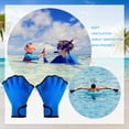thumbnail image 4 of Neoprene Finger Protection Sleeve Breathable Half Finger Snorkeling Hand Web Lightweight Reusable Auxiliary Teaching Accessories Black M, 4 of 5