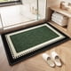 thumbnail image 1 of Alfombra de baño absorbente antideslizante con patrón decorativo, lavable a máquina, de 60x40 cm para baño, dormitorio, entrada., 1 of 6