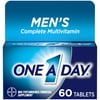 One A Day Men's Multivitamin Tablets, Multivitamins for Men, 60 Count