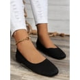 thumbnail image 3 of Women‘s Breathable Hollow Out Anti-Slip Flats  Outdoor Fashion Ballet Dance Two Tone Loafers, 3 of 7