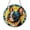Acrylic 3.5 Inch, variant on Dog Portrait Stained Glass Style Panel with Doberman Design, Home Window Decor