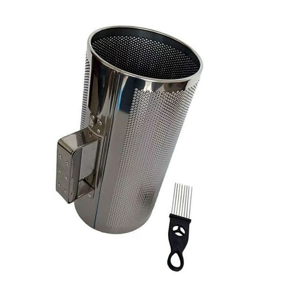 Musical Instrument Round Cylinder Latin Percussions Instruments Metal Guiro Instrument Shaker Guiro Shaker with Scraper