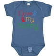 thumbnail image 3 of Inktastic I Love My Mommy Handprints Boys or Girls Baby Bodysuit, 3 of 5