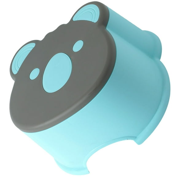 2 Pieces Bath Small Bench Step Stool Foot Seat Low Toddler