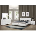 thumbnail image 2 of Jeremaine 4-piece Eastern King Bedroom Set White, 2 of 15