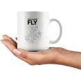 thumbnail image 2 of How Planes Fly Pilot Mug Aviation Aerospace Engineer Student Airplane Aircraft Mechanic Captains Flight Attendant Graduation Travellers Novelty Drinkware Ceramic Coffee Mug 11oz White, 2 of 4