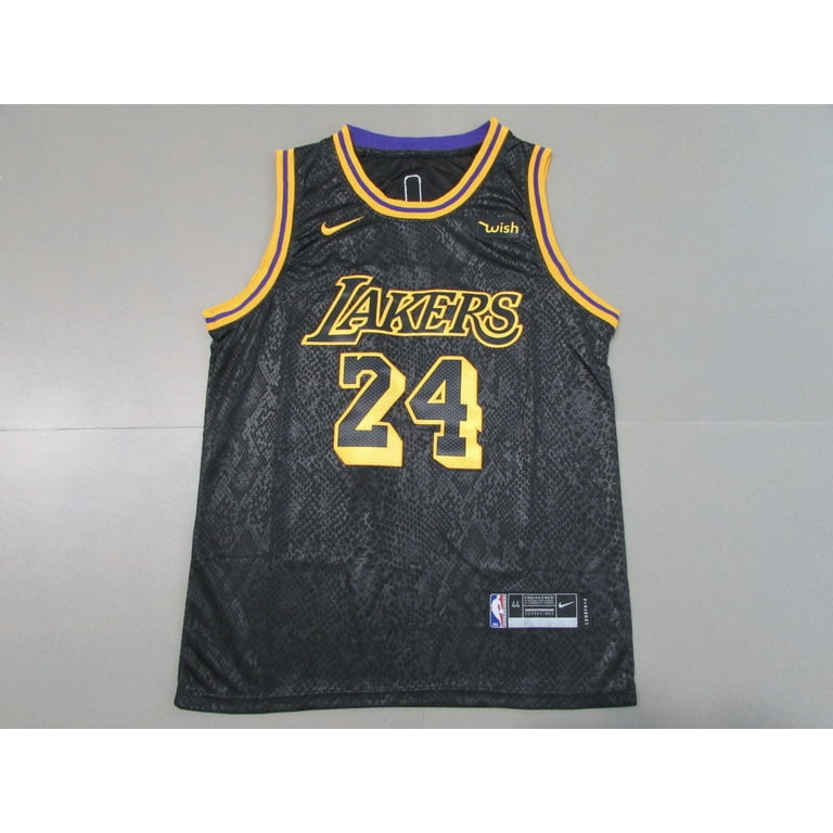 Kobe Bryant Stitched Jersey Men's Pro Basketball Jersey Black Mamba Edition