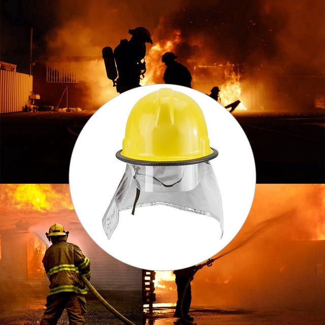 Casco de protección para rescates en color amarillo