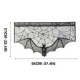thumbnail image 3 of HKEJIAOI Fall Saving Halloween Black Spider Fireplace Cloth Stove Towel Home Decoration, 3 of 9