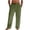 Army Green-5, variant on Stamzod Oversize Mens Dress Pants Loose Wide Leg Men Straight Suit Pants Comfy Business Casual Trousers