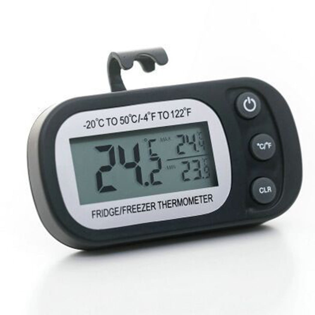 Wireless Digital Thermometer Temperature W/Hook For Refrigerator