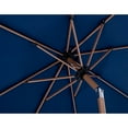 thumbnail image 5 of Meridian Furniture Fiji Navy Polyester Patio Umbrella with Base Set, 5 of 19