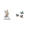 thumbnail image 1 of Figuras de , estatua de , escultura, adorno de mesa, pájaro colgante de pared, pájaro de madera, pared y madera, adecuado para salas de es, 1 of 8