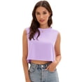 thumbnail image 7 of DARING DIVA Stylish Loose Fit Women's Top with Crew Neck Design XL Lilac, 7 of 7