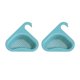 thumbnail image 1 of CHAO Cesta de filtro de agua con cuello de cisne para fregadero, colador de gran capacidad para lavar verduras para el hogar, cocina, tamaño mediano, 2 unidades, color azul, 1 of 5