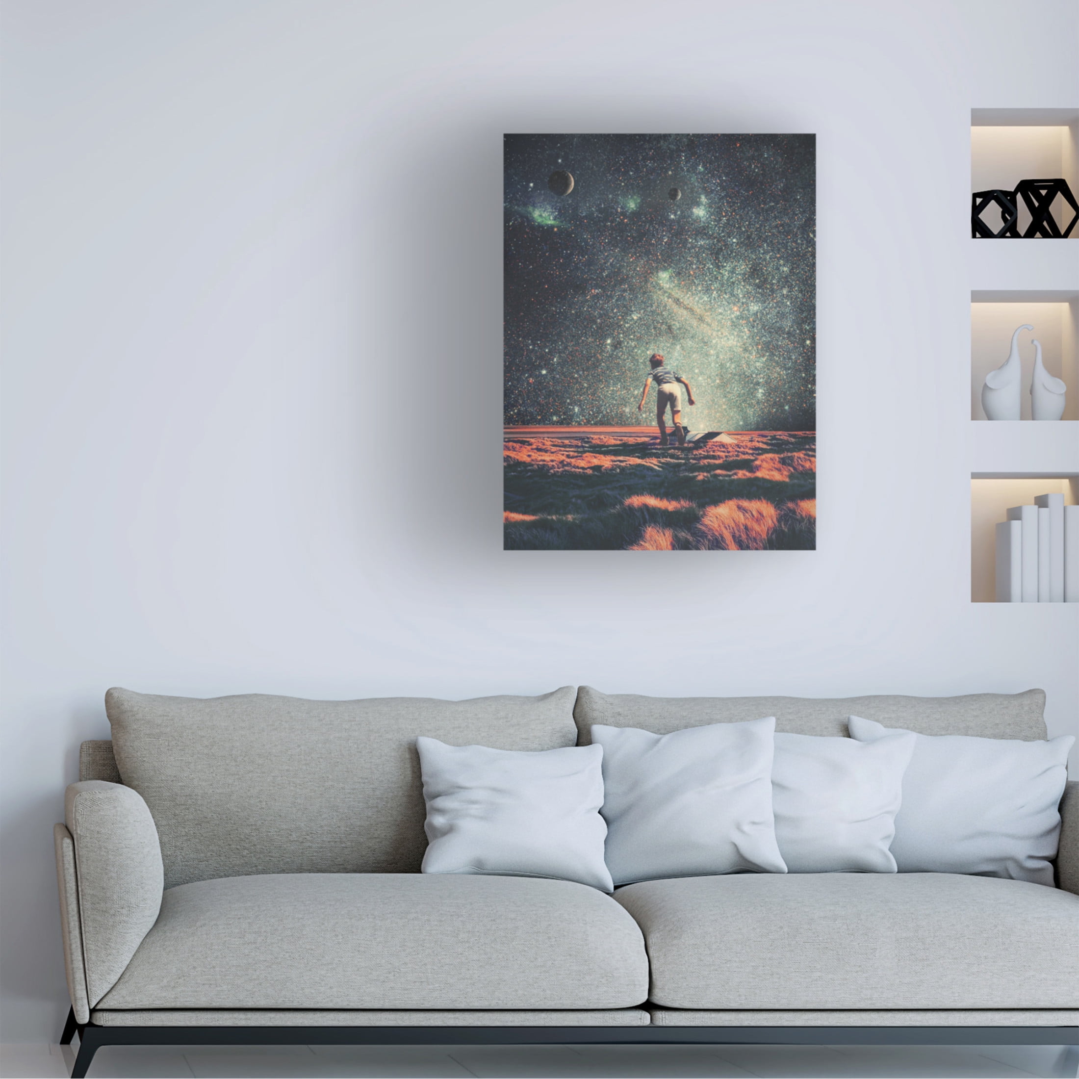 Trademark Fine Art Frank Moth  Nostalgia Canvas Wall Art
