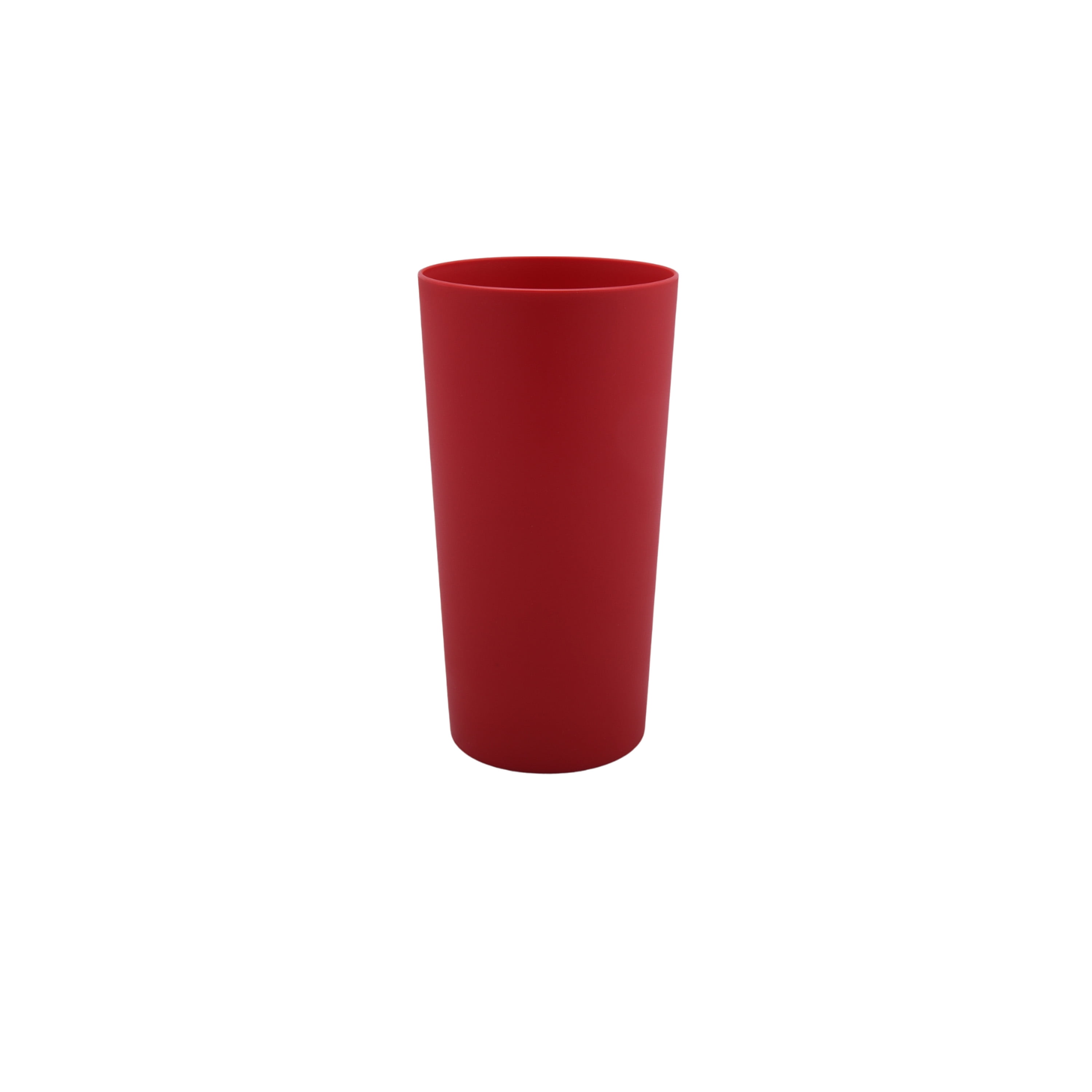 Mainstays Red Round Plastic Tumbler, 26Ounce