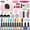 Style 7, variant on Sequin Nail Beauty Polish Gel Kit Light Machine