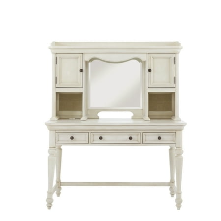 Samuel Lawrence Pulaski Madison Youth Desk With Hutch In White