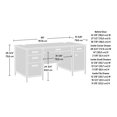 thumbnail image 3 of Sauder La Collection Whitaker Point® Bureau exécutif, Finition Natural Maple, 429369, 3 of 9