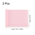 thumbnail image 2 of Unique Bargains Crepe Paper Rolls 7.5ft Long 20 Inch Wide, Light Pink 2 Pack, 2 of 5