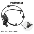 thumbnail image 4 of Sensor de velocidad de rueda ABS trasera derecha Yashi Para City Fit 1.5L 15-19 Negro, 4 of 5