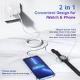 thumbnail image 2 of Cargador Deloni USB C mejorado para Apple Watch Series 8/7/6/SE/5/4, 2 of 7