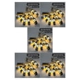 thumbnail image 1 of bedienty Light String Plastic String Light Chain for Party Light Chain Waterproof Home Garden wedding Party Outdoor Holiday Decoration Silver warm white 5Set, 1 of 6