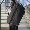 thumbnail image 4 of Bolsa Mochila de lona para exteriores de montañismo de gran capacidad para senderismo (negro) Ehuebsd Para Estrenar, 4 of 8