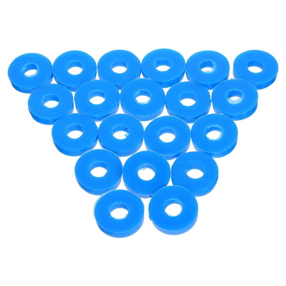 Soimiss 20Pcs Rubber Vibration Damping Pads for Air Conditioner Noise Reduction Mounting Pads