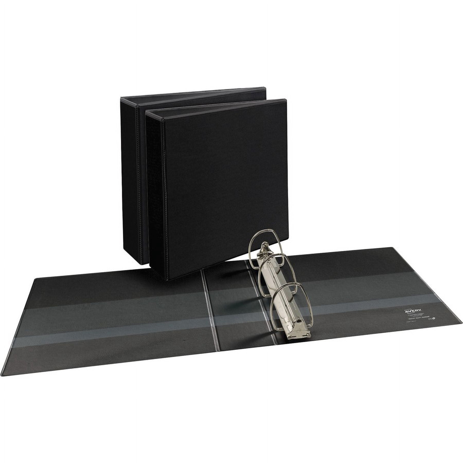 Avery Durable View Binder with EZD Rings, 3" Letter Size 8.5" x 11", 670‑Sheet Capacity, Black