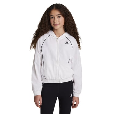 Reebok Girl’s Breeze Full-Zip Jacket, Sizes 4-18